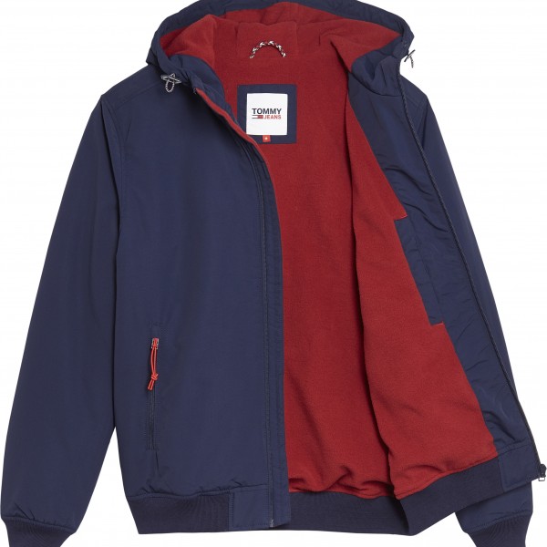 tommy jeans cord padded jacket