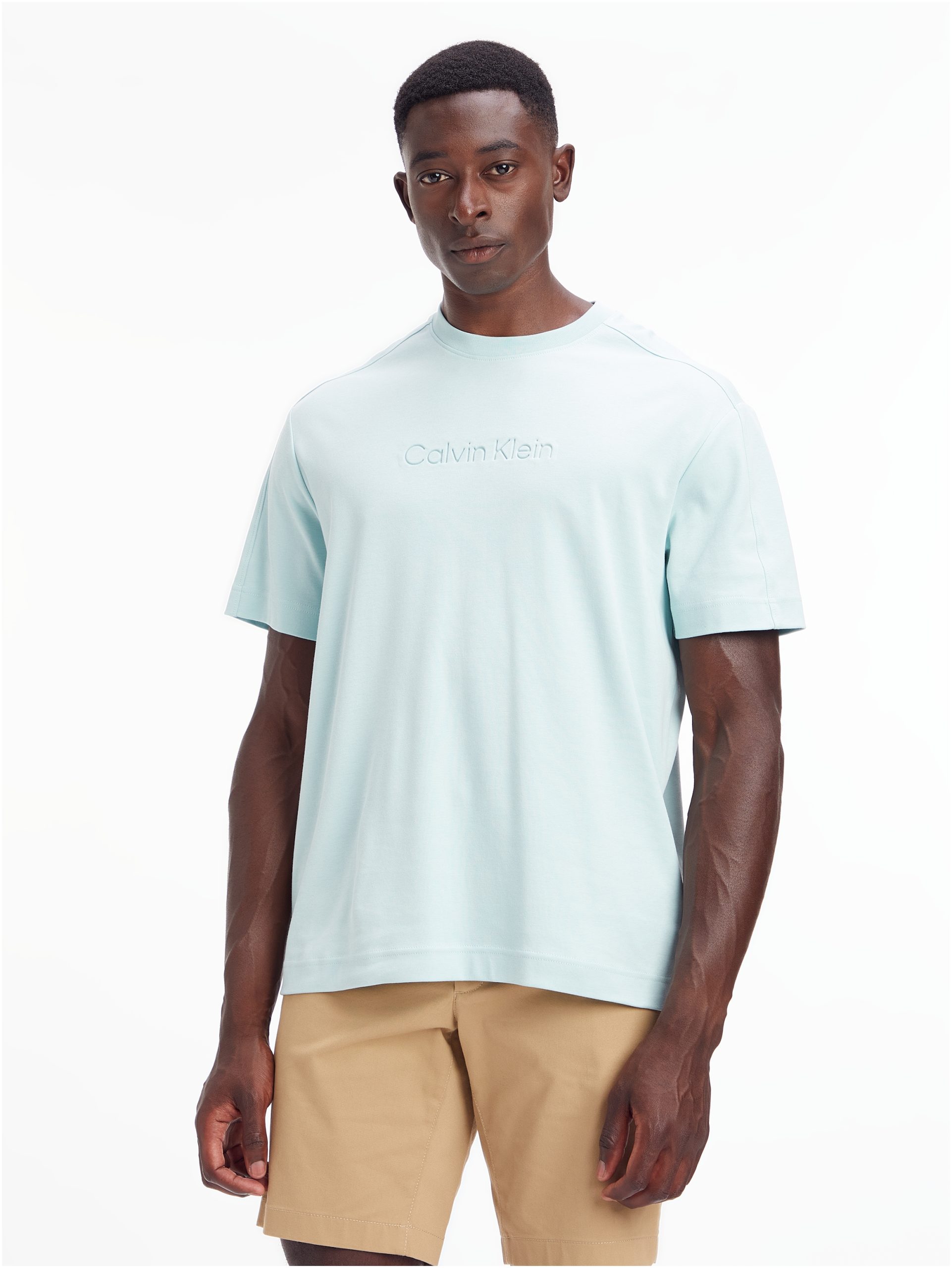 Debossed Logo T-shirt Calvin Klein®